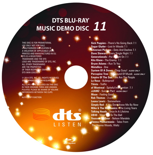 blu ray demo disc