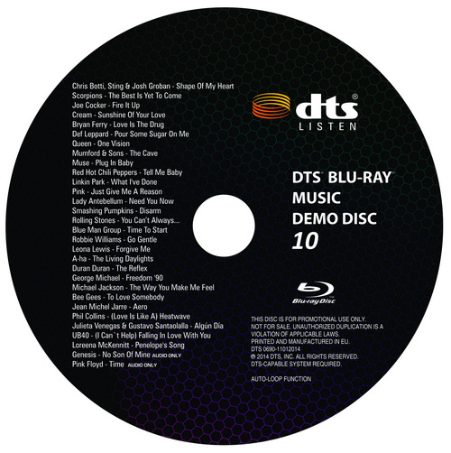 dts demo disk